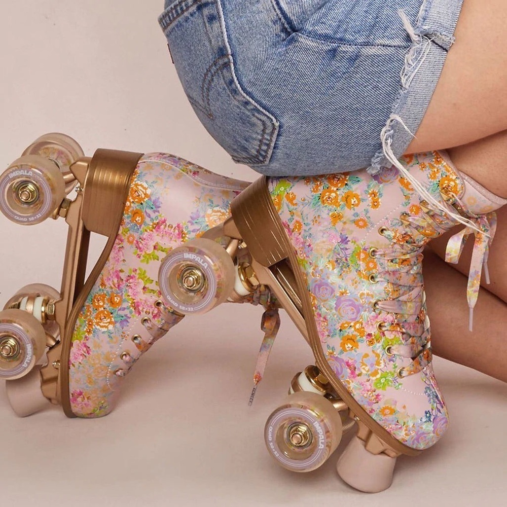 Cynthia Rowley x IMPALA x FP Movement Floral Roller Skates